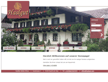 Tablet Screenshot of haslgut.com
